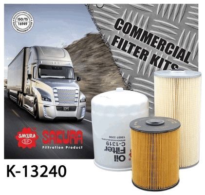 TRUCK FILTER KIT HINO FC7J - TecDoc Only