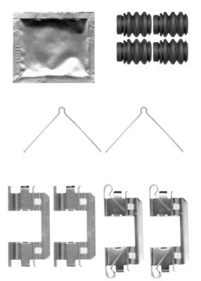 Juego de accesorios, balatas de frenos