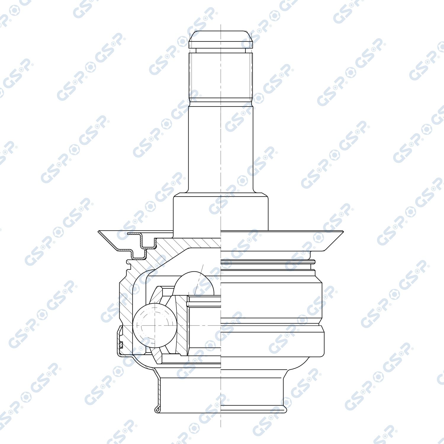 Gelenksatz, Antriebswelle