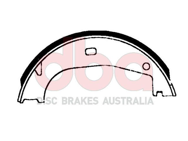 Street Series Brake Shoes [BMW Parking Brake 160mm] - TecDoc Only