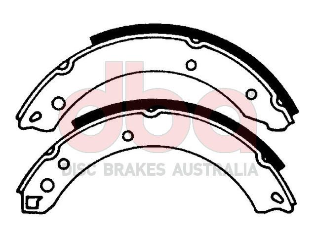 Street Series Brake Shoes [Ford / Triumph 228.6mm] - TecDoc Only