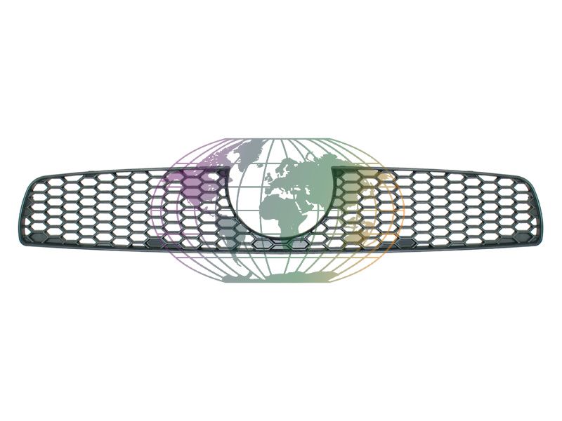 MIDDENGRILLE VOORBUMPER boven