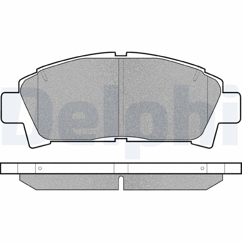 Brake Pad Set, disc brake LP940