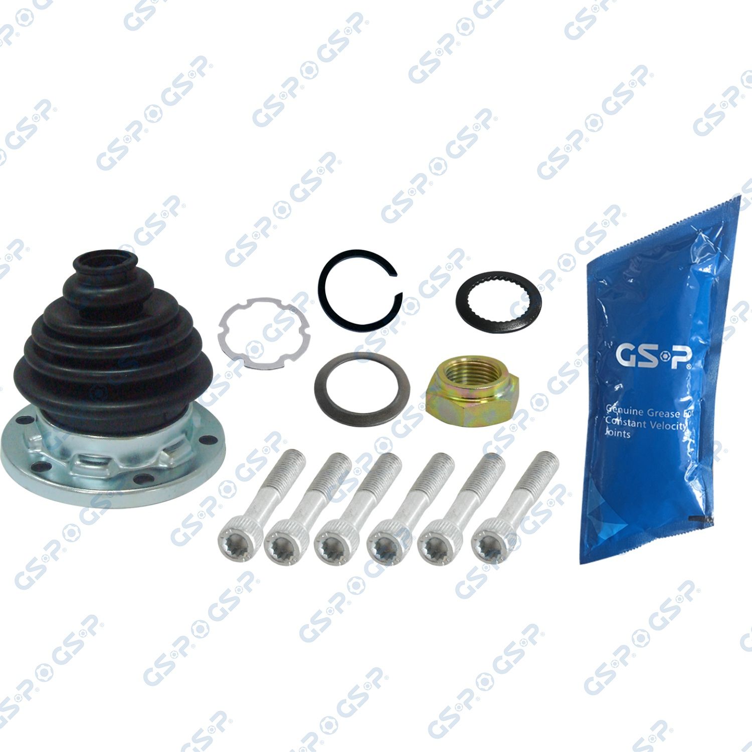 Faltenbalgsatz, Antriebswelle