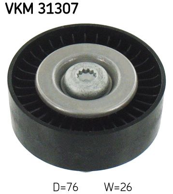 Deflection/Guide Pulley, V-ribbed belt VKM 31307