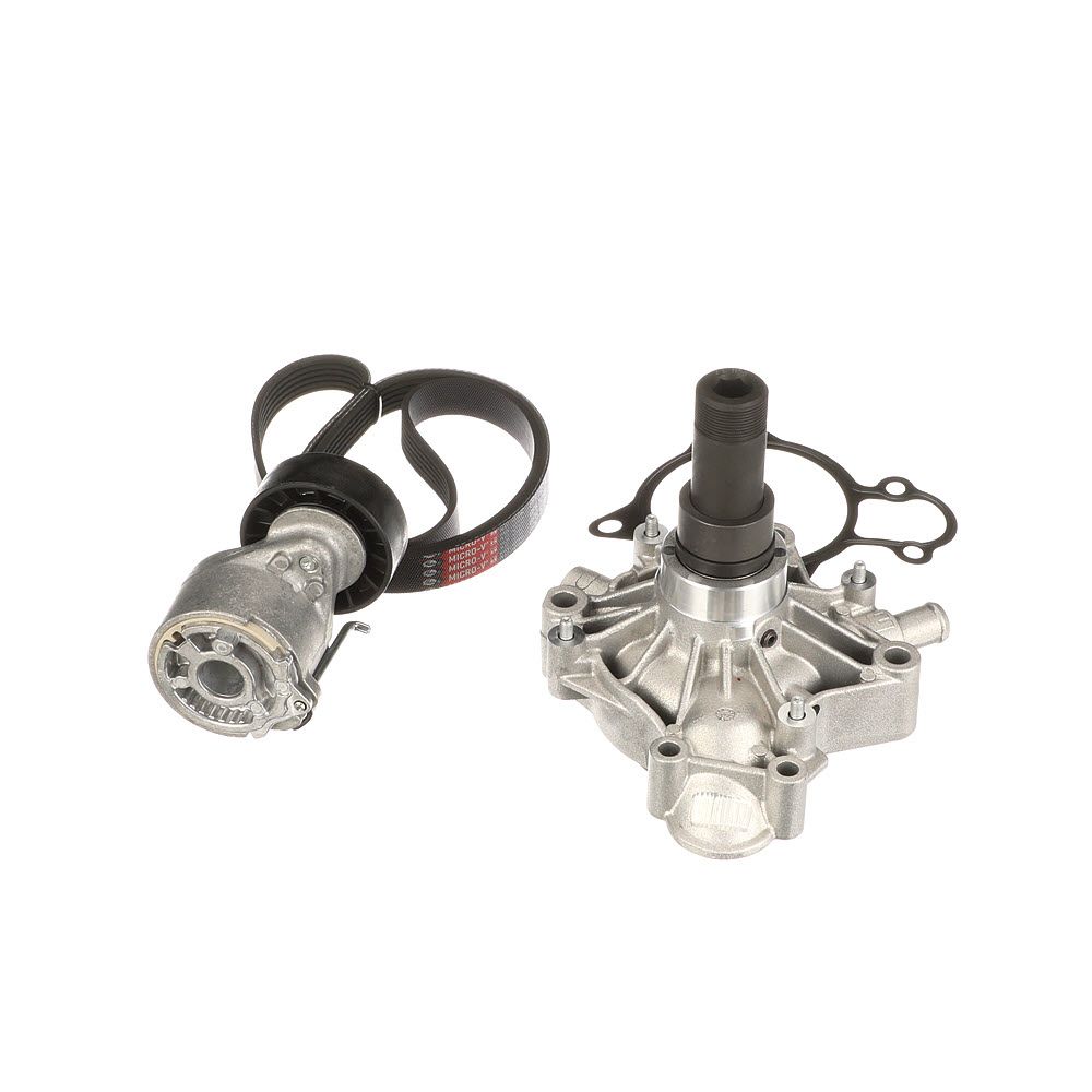 vandens siurblys + V formos rumbuotas diržas, komplektas