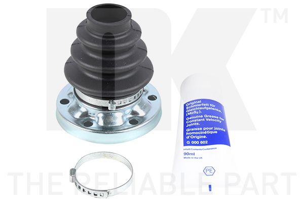 Faltenbalgsatz, Antriebswelle