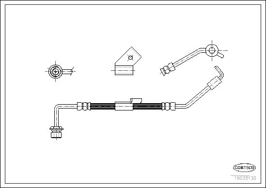 Brake Hose 19032130