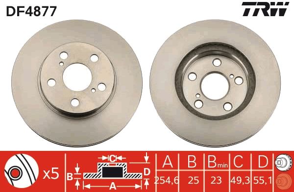 Brake Disc DF4877