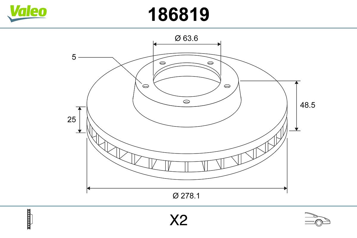 Brake Disc 186819