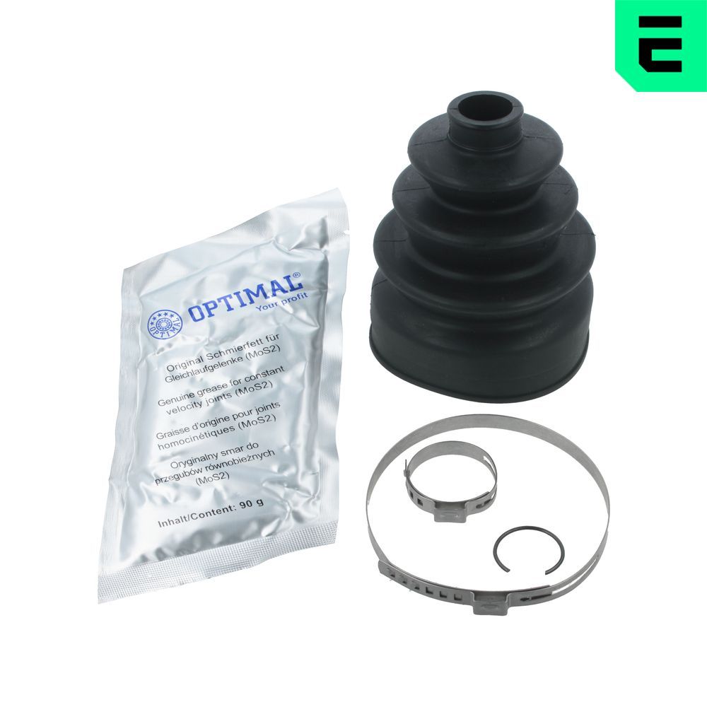 Faltenbalgsatz, Antriebswelle