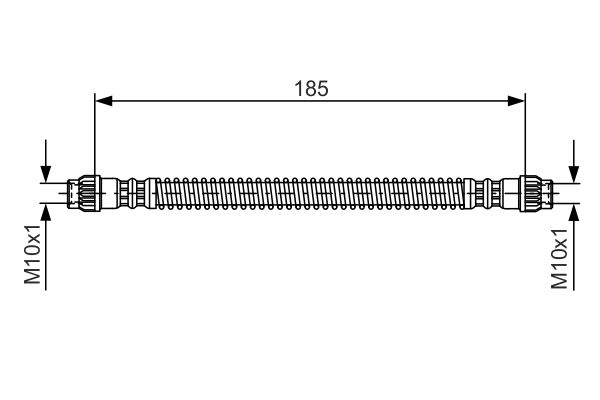 Brake Hose 1 987 476 670