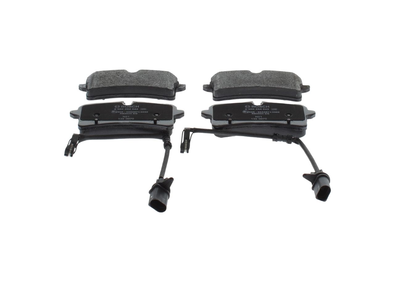 Bremsbelagsatz, Scheibenbremse