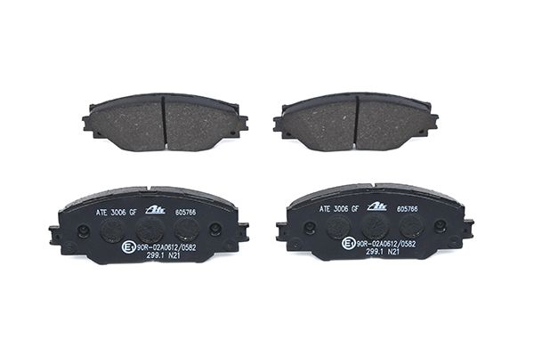 Brake Pad Set, disc brake 13.0460-5766.2