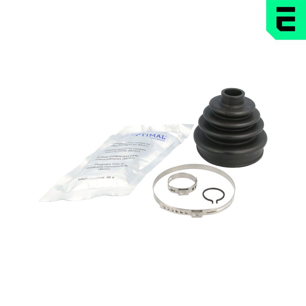 Faltenbalgsatz, Antriebswelle