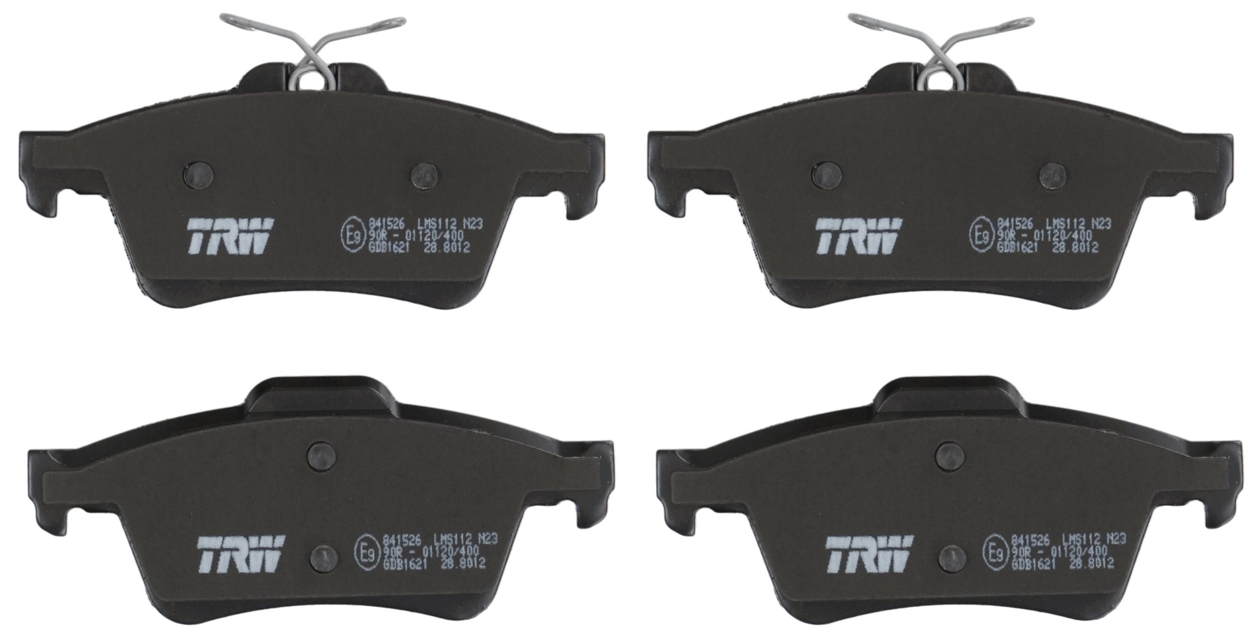 TRW DISC BRAKE PADS - TecDoc 2