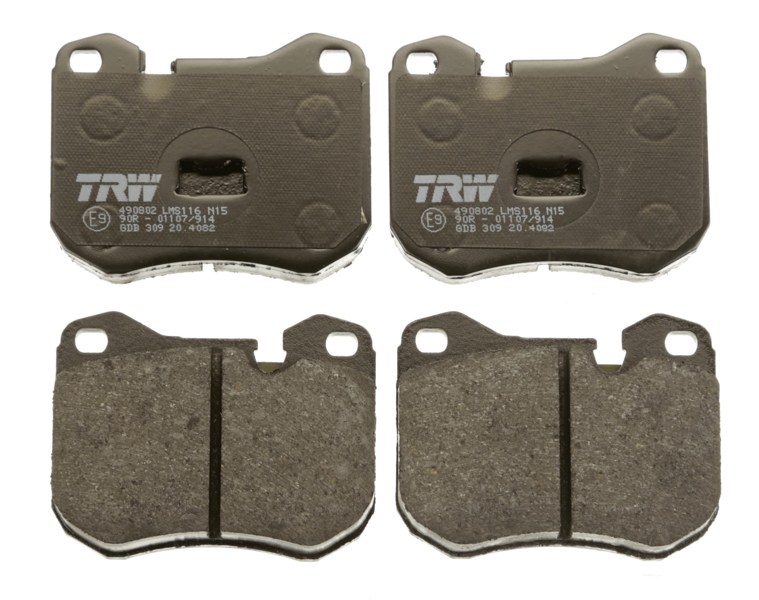 TRW DISC BRAKE PADS - TecDoc 2