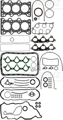 Juego completo de empaques, motor