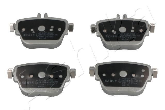 Bremsbelagsatz, Scheibenbremse