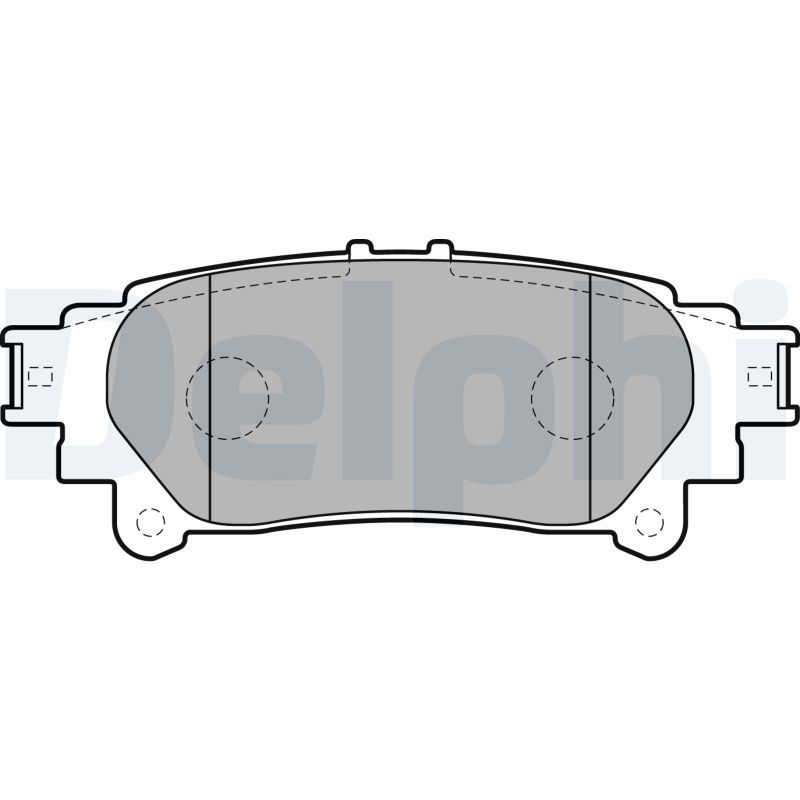 Brake Pad Set, disc brake LP2196