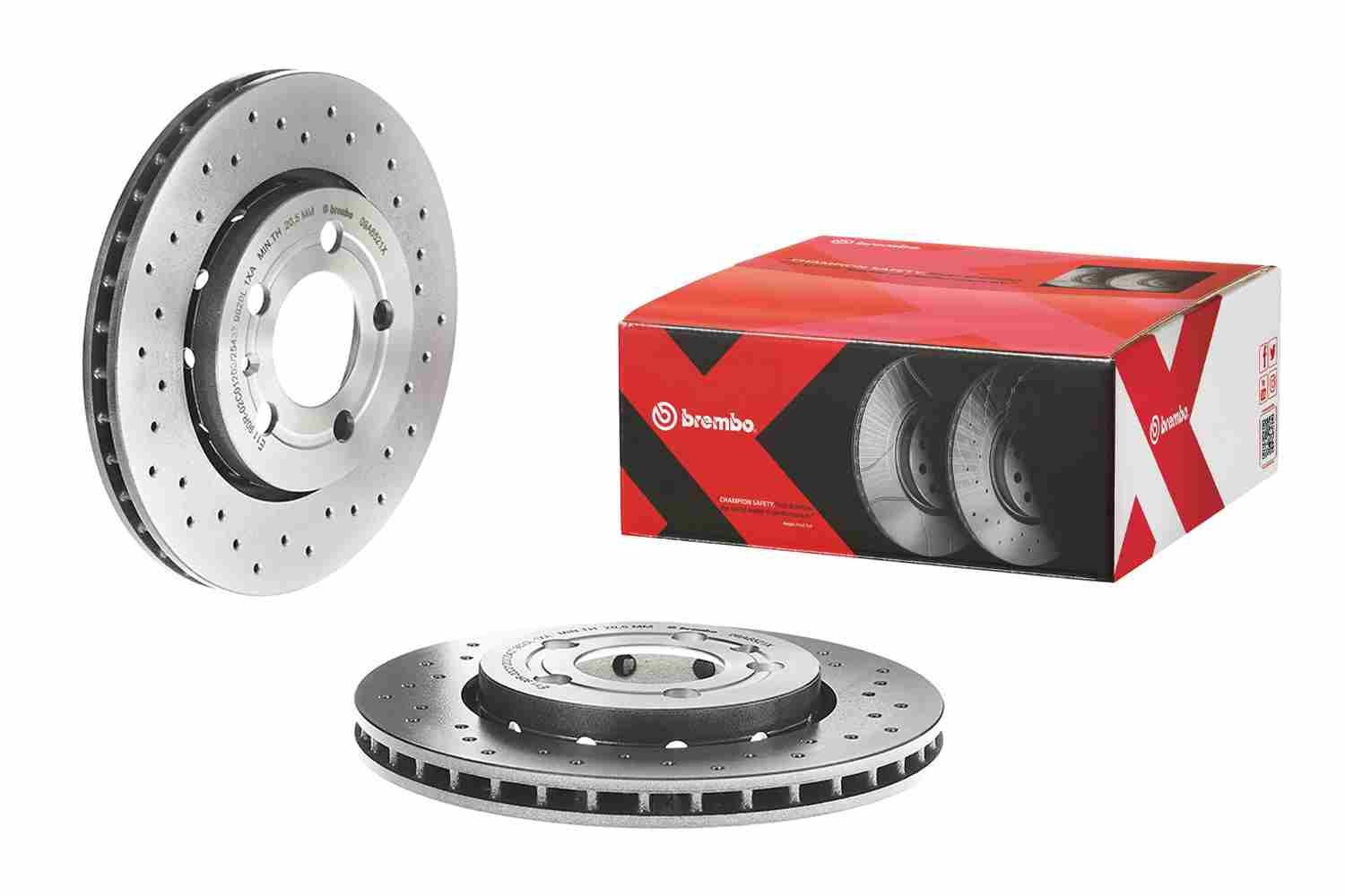 BREMBO 09.A652.1X - Bremsscheibe XTRA LINE - Xtra