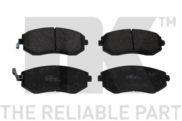 Bremsbelagsatz, Scheibenbremse