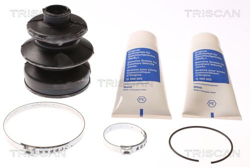 Faltenbalgsatz, Antriebswelle