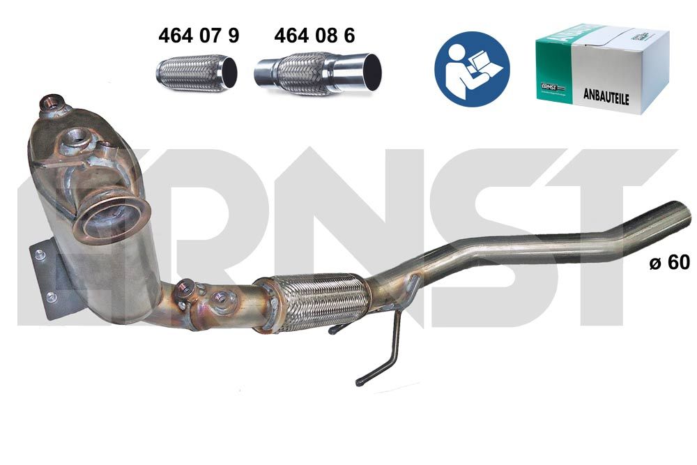 Ruß-/Partikelfilter, Abgasanlage