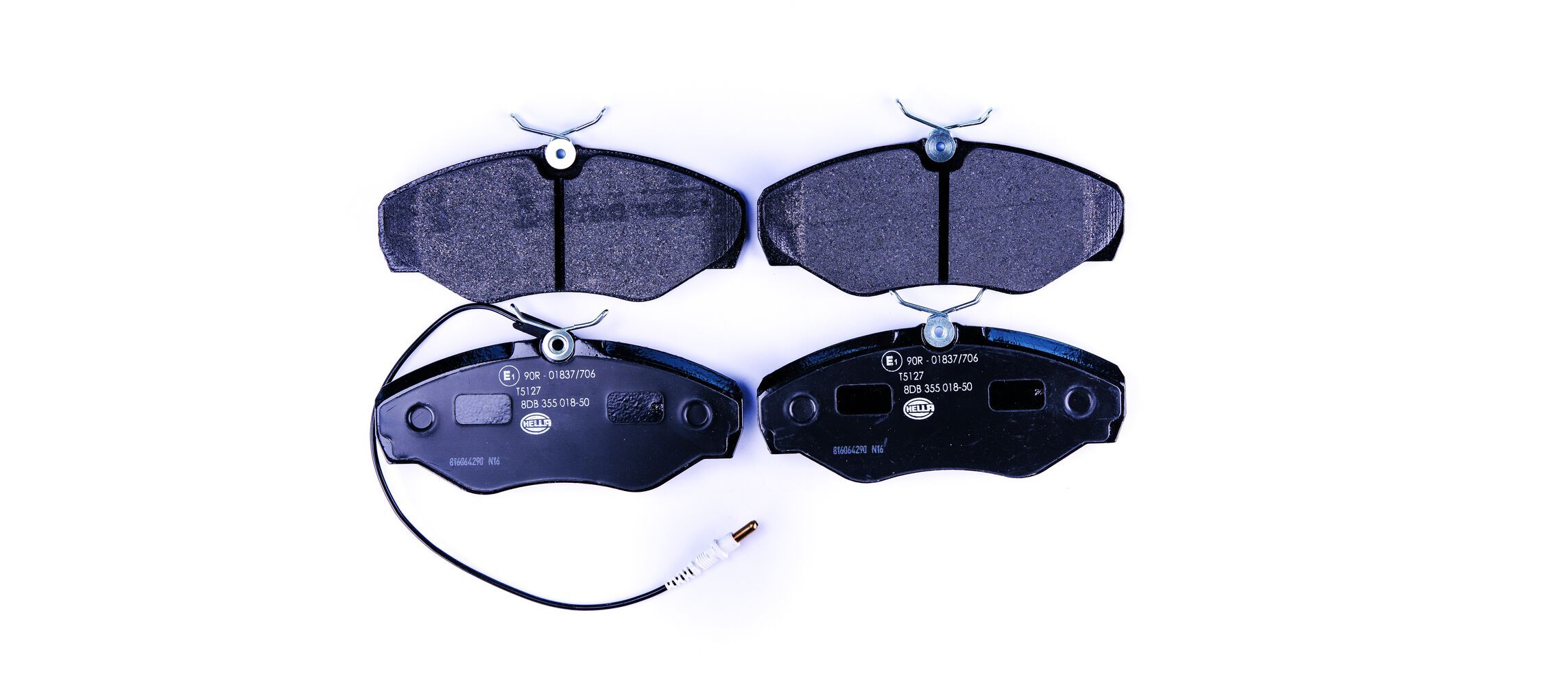 Bremsbelagsatz, Scheibenbremse