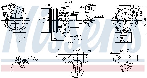 Compressor, air conditioning 890042