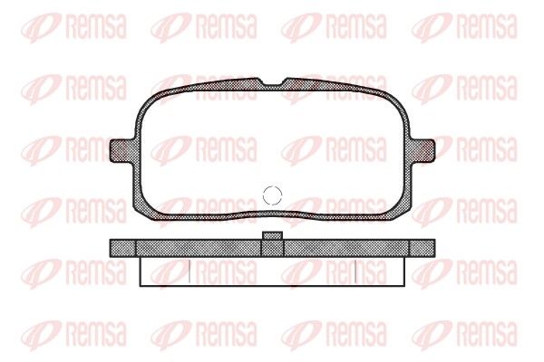 Premium Rear Brake Pad Set Premium Rear Brake Pad Set