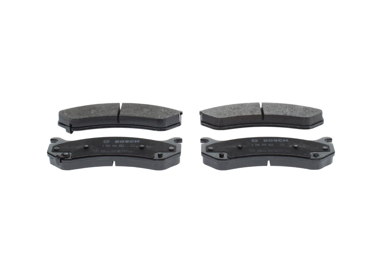 BOSCH 0 986 494 952 Brake Pad Set, disc brake