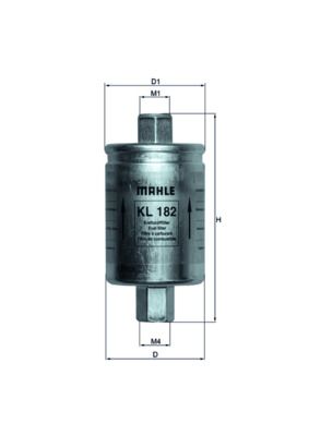 Топливный фильтр KL 182