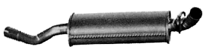 Mittelschalldämpfer