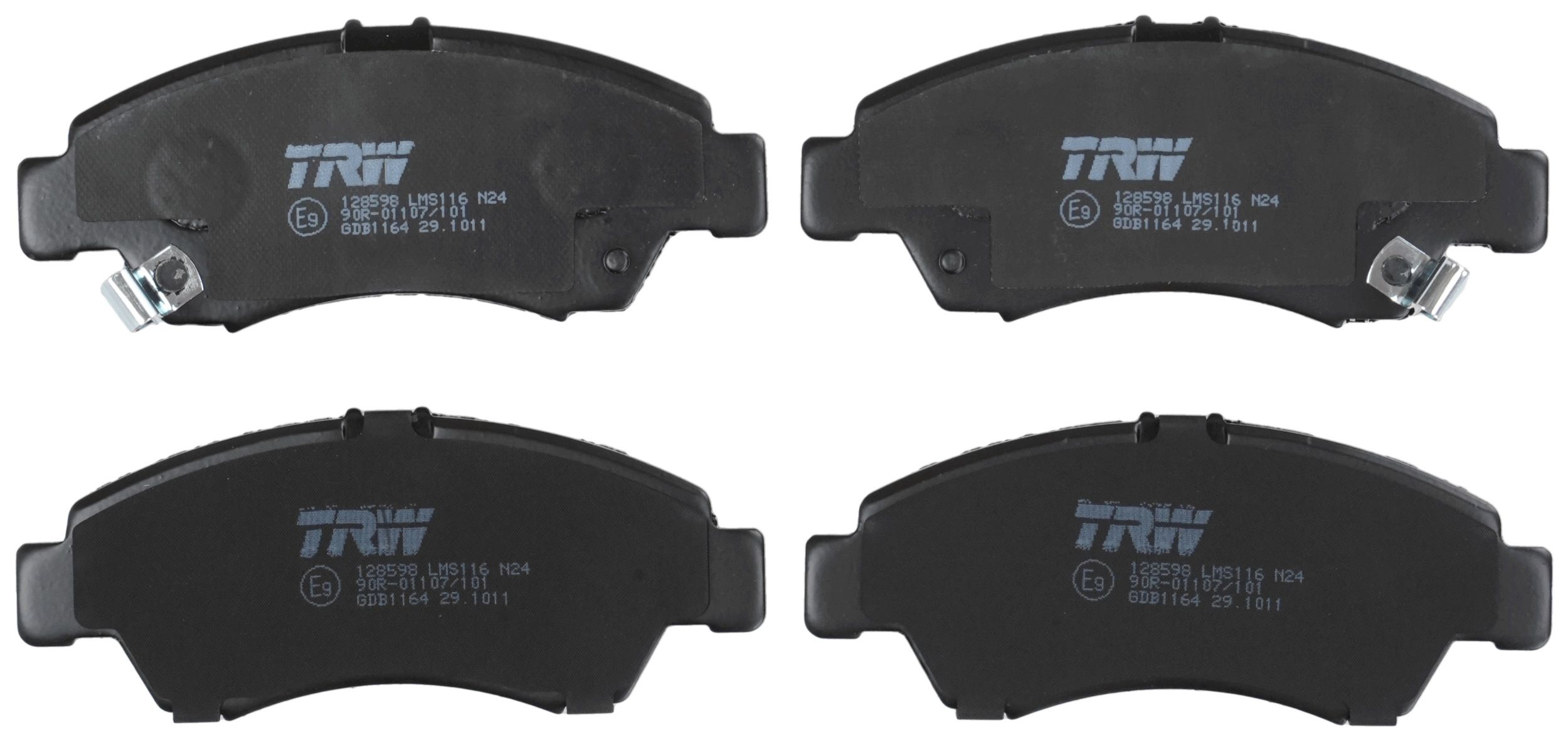 TRW DISC BRAKE PADS - TecDoc 2