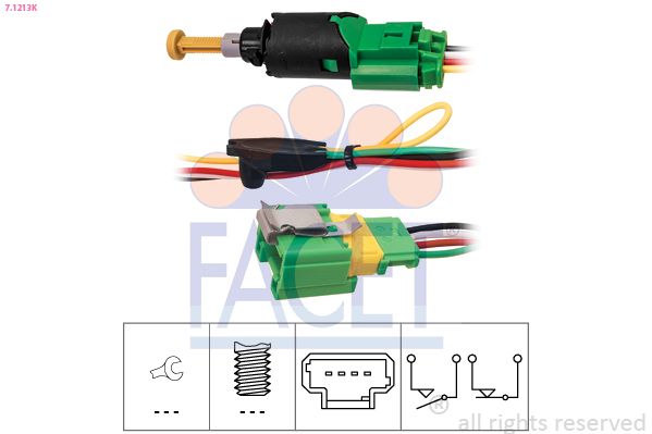 FACET 7.1213K - Bremslichtschalter
