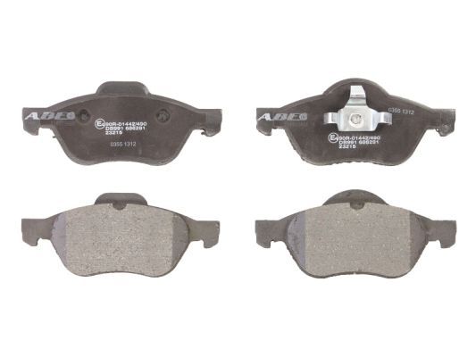 Brake Pad Set, disc brake C1R019ABE