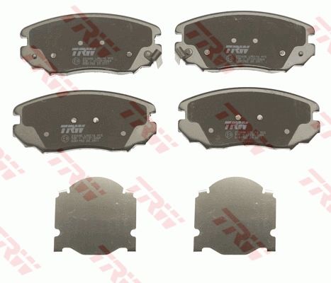 TRW DISC BRAKE PADS - TecDoc 2