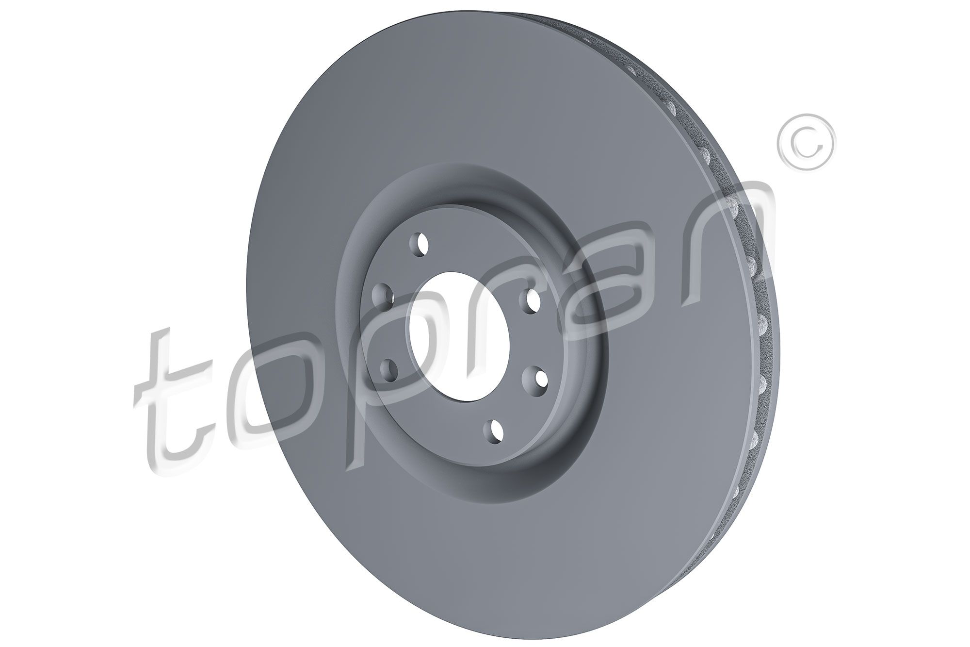 722 837 TOPRAN COATED féktárcsa