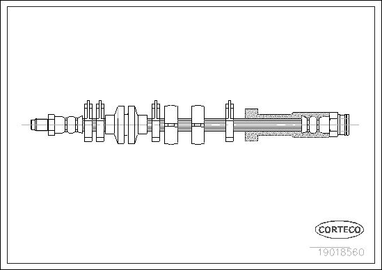 FLEXIBLE DE FREIN FIAT-FIAT L.T.  0705