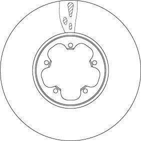 TRW BRAKE DISC - TecDoc Only