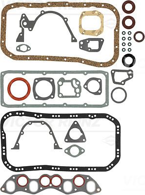 Juego completo de empaques, motor