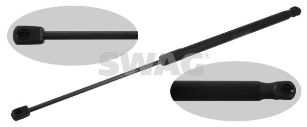 Gasfeder, Koffer-/Laderaum