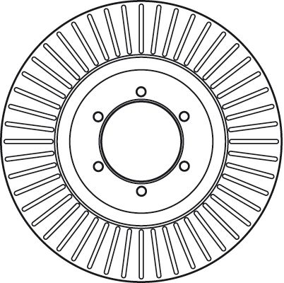 TRW BRAKE DISC - TecDoc 2