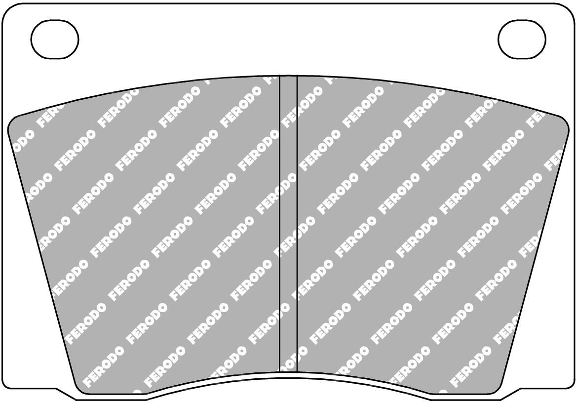 FERODO RACING FCP9R - Bremsbelagsatz, Scheibenbremse DS3000