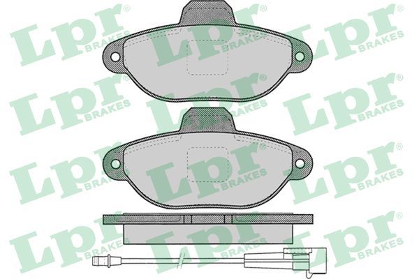 Brake Pad Set, disc brake 05P1262