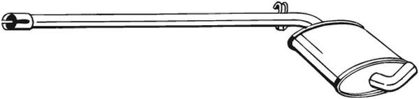 Mittelschalldämpfer