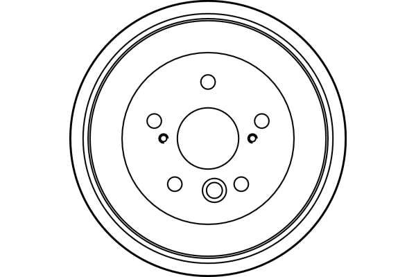 TRW BRAKE DRUM - TecDoc 2