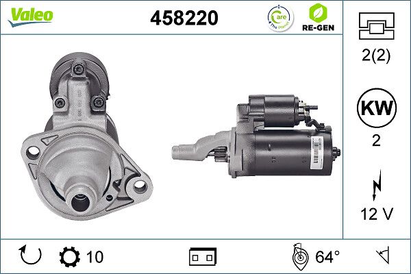VALEO 458220 - Starter
