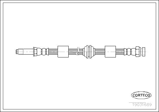 Brake Hose 19031689